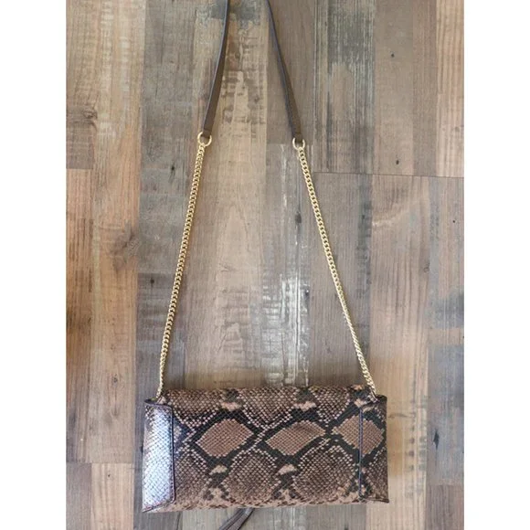 Joan Clutches Snake Print Evening Bag CHS21SSA69896 - Picture 3 of 7